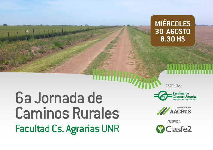 6a Jornada Caminos Rurales FCA UNR Zavalla 2023